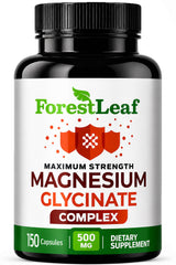 ForestLeaf frasco frontal mostrando etiqueta clara y beneficios