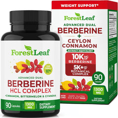 ForestLeaf frasco frontal mostrando etiqueta clara y beneficios