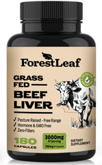 ForestLeaf frente del envase mostrando 180 cápsulas y beneficio de comodidad