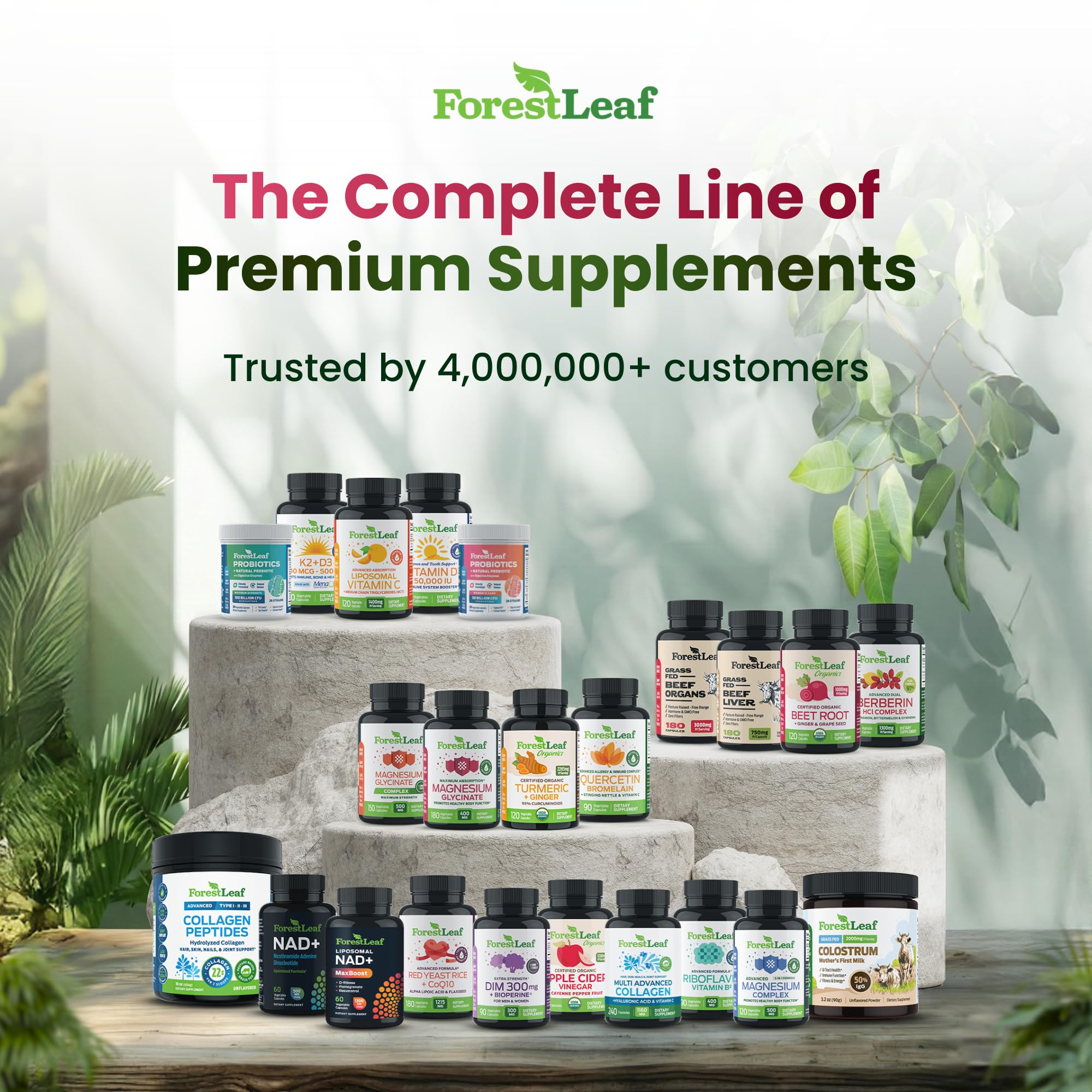 ForestLeaf sello de producción GMP destacando control y calidad del lote