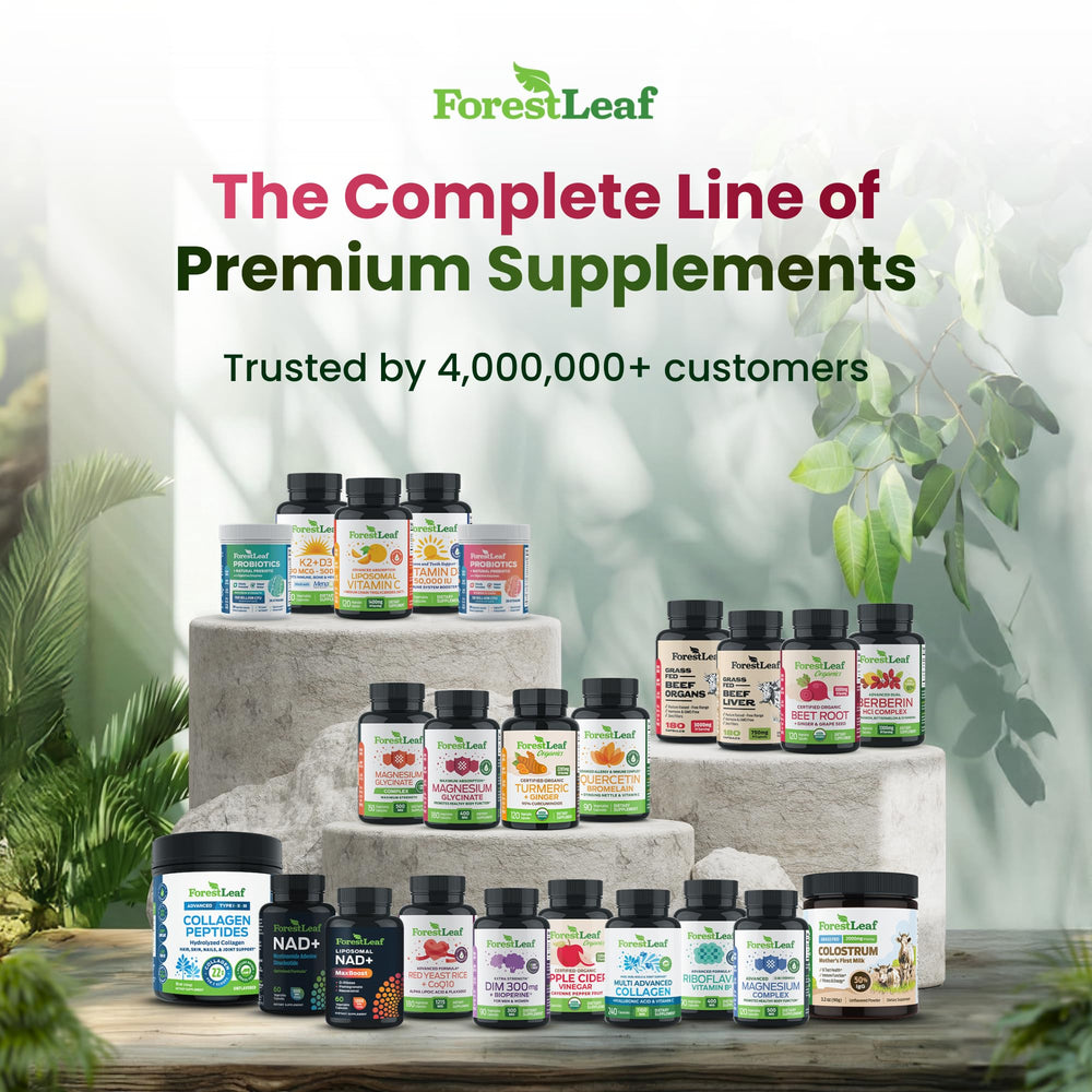 ForestLeaf sello de producción GMP destacando control y calidad del lote