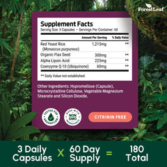 ForestLeaf polvo de red yeast rice, vista de la materia prima natural