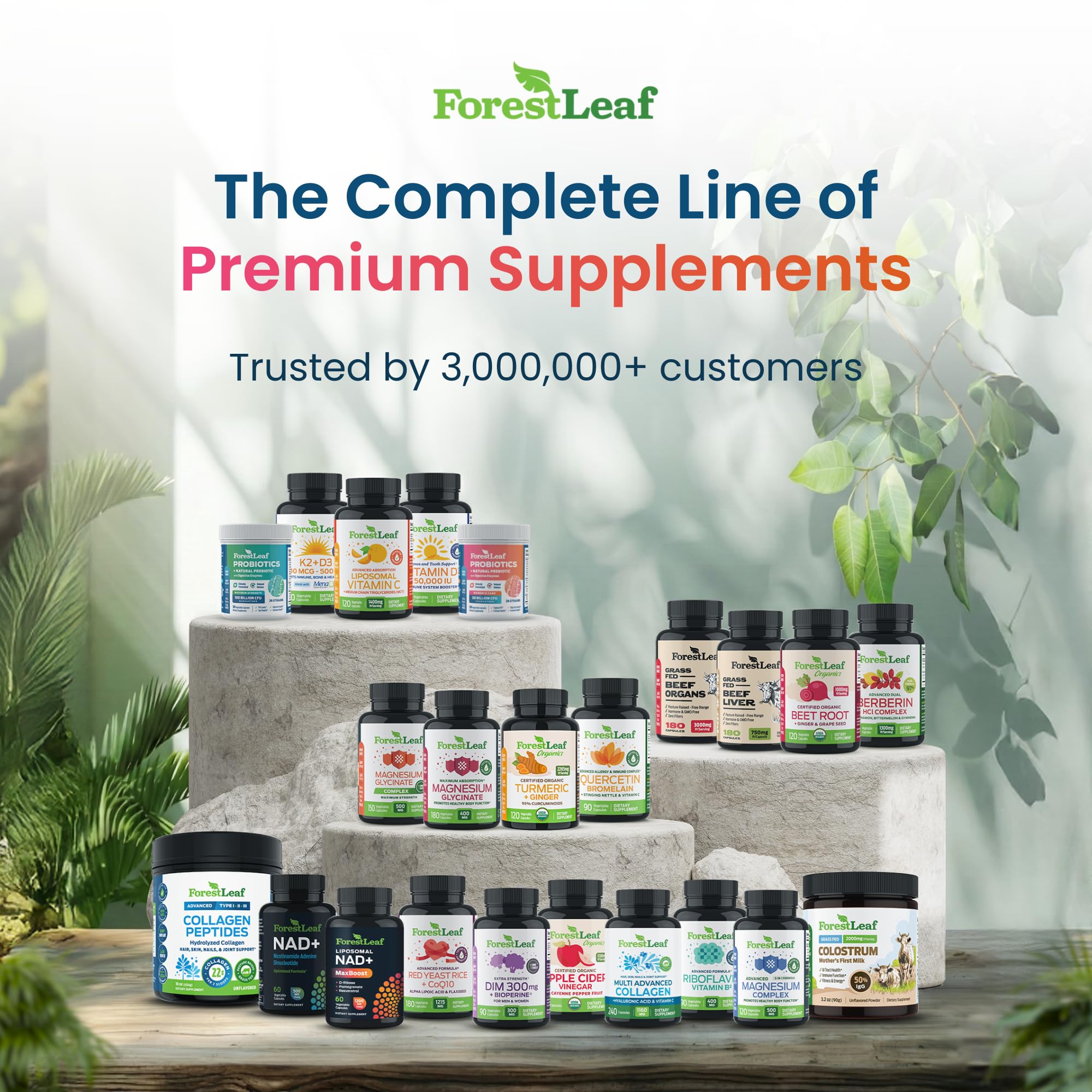ForestLeaf sello GMP y certificados mostrando control de calidad
