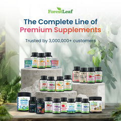 ForestLeaf sello GMP y certificados mostrando control de calidad