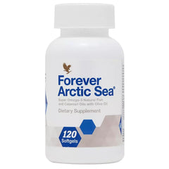 Forever Living Arctic Sea frontal del envase con claridad y confianza