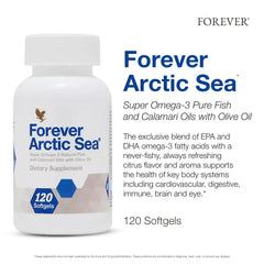 Gota de aceite mostrando la textura líquida de Arctic Sea y absorción fácil