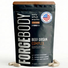 FORGEMEN FORGEBODY frasco frontal mostrando diseño y pureza