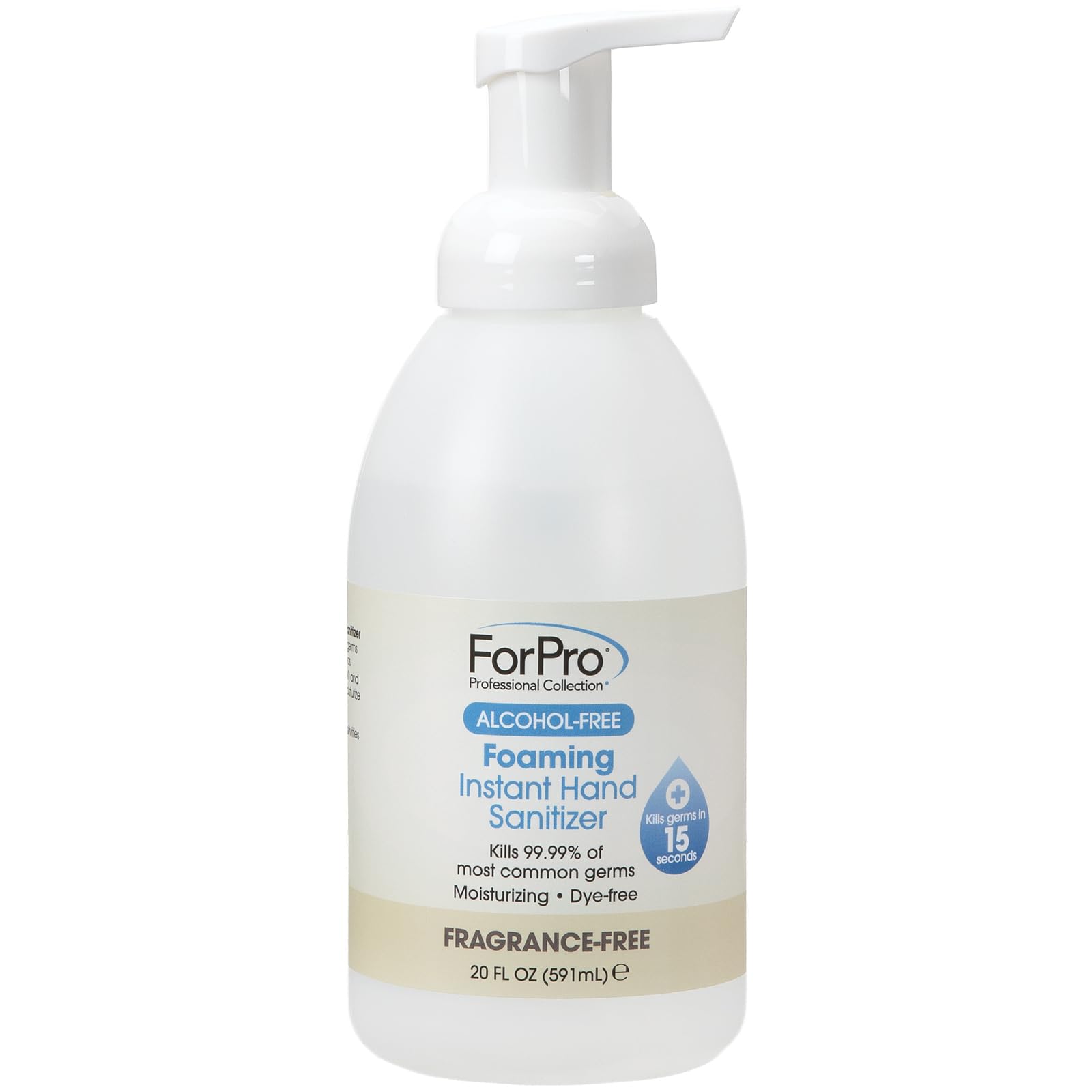 ForPro envase frontal 20 fl oz mostrando presentación profesional y confianza