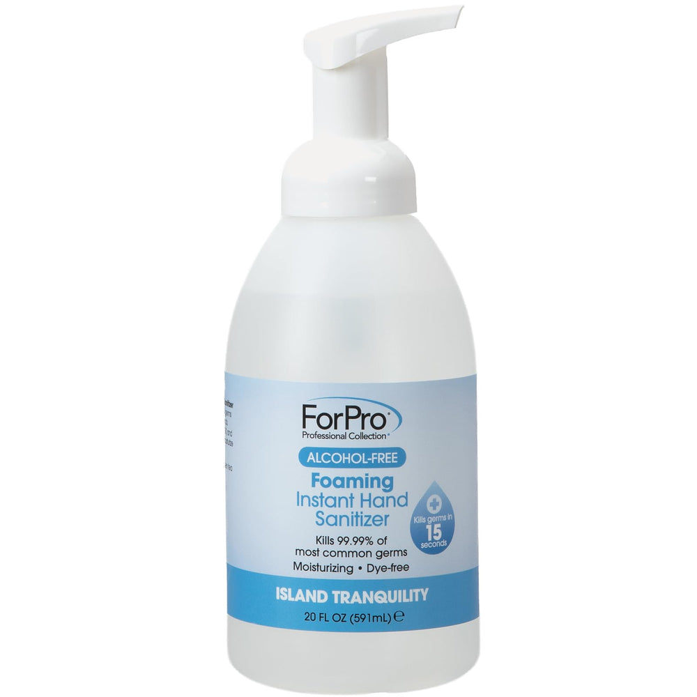 ForPro envase frontal Island Tranquility mostrando tamaño y diseño