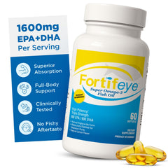 Fortifeye frontal del envase mostrando concentración y sabor limón