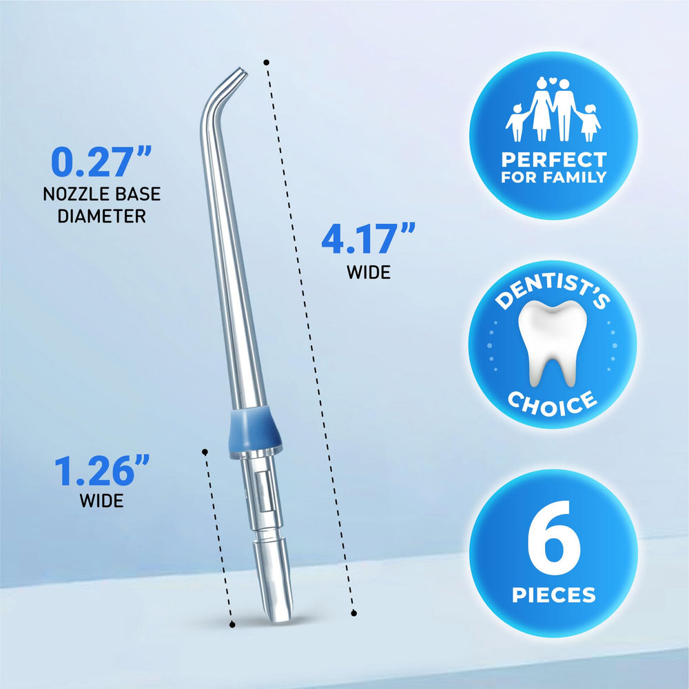 FORTIVO boquilla encajada en base Waterpik, compatibilidad segura