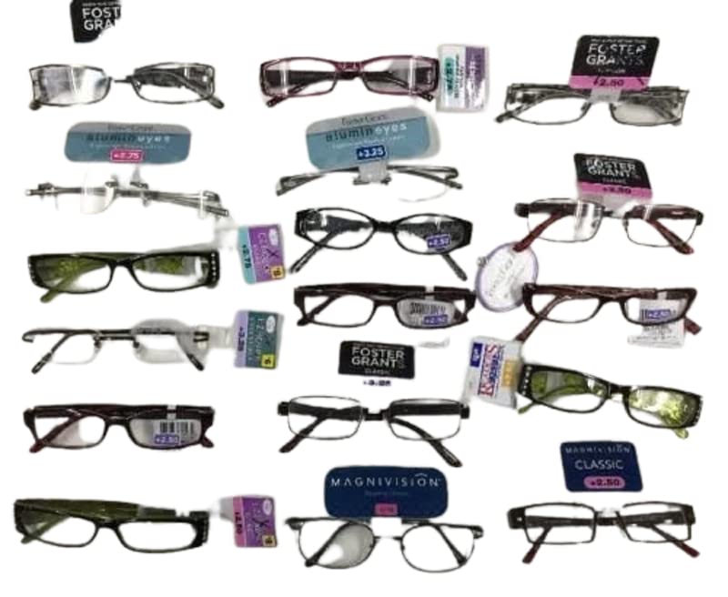 Foster Grant pack frontal con gafas variadas listo para reventa