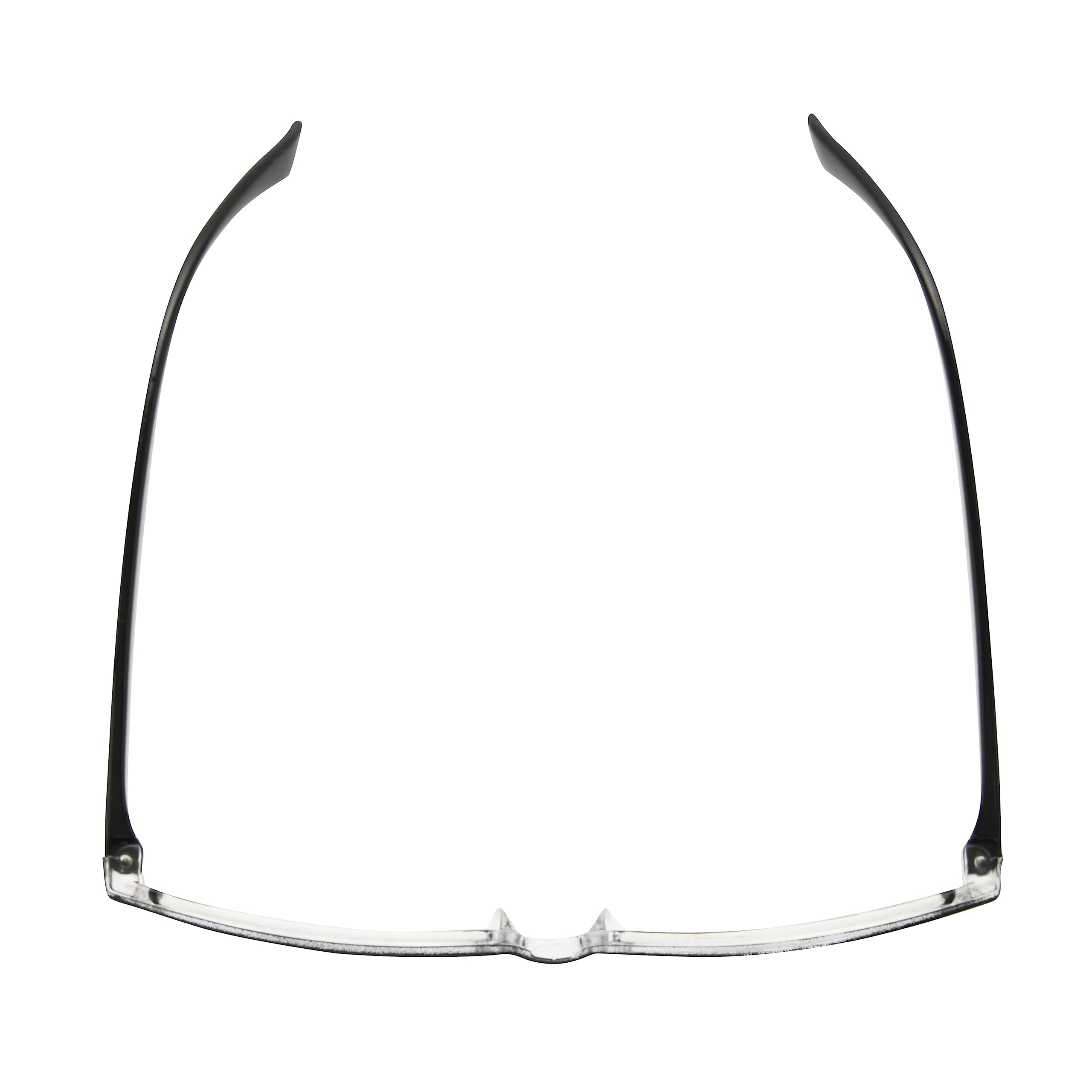 Foster Grant gafas en mano para comparar tamaño y confort portátil