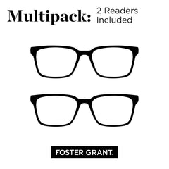 Foster Grant primer plano bisagra de muelle para ajuste cómodo