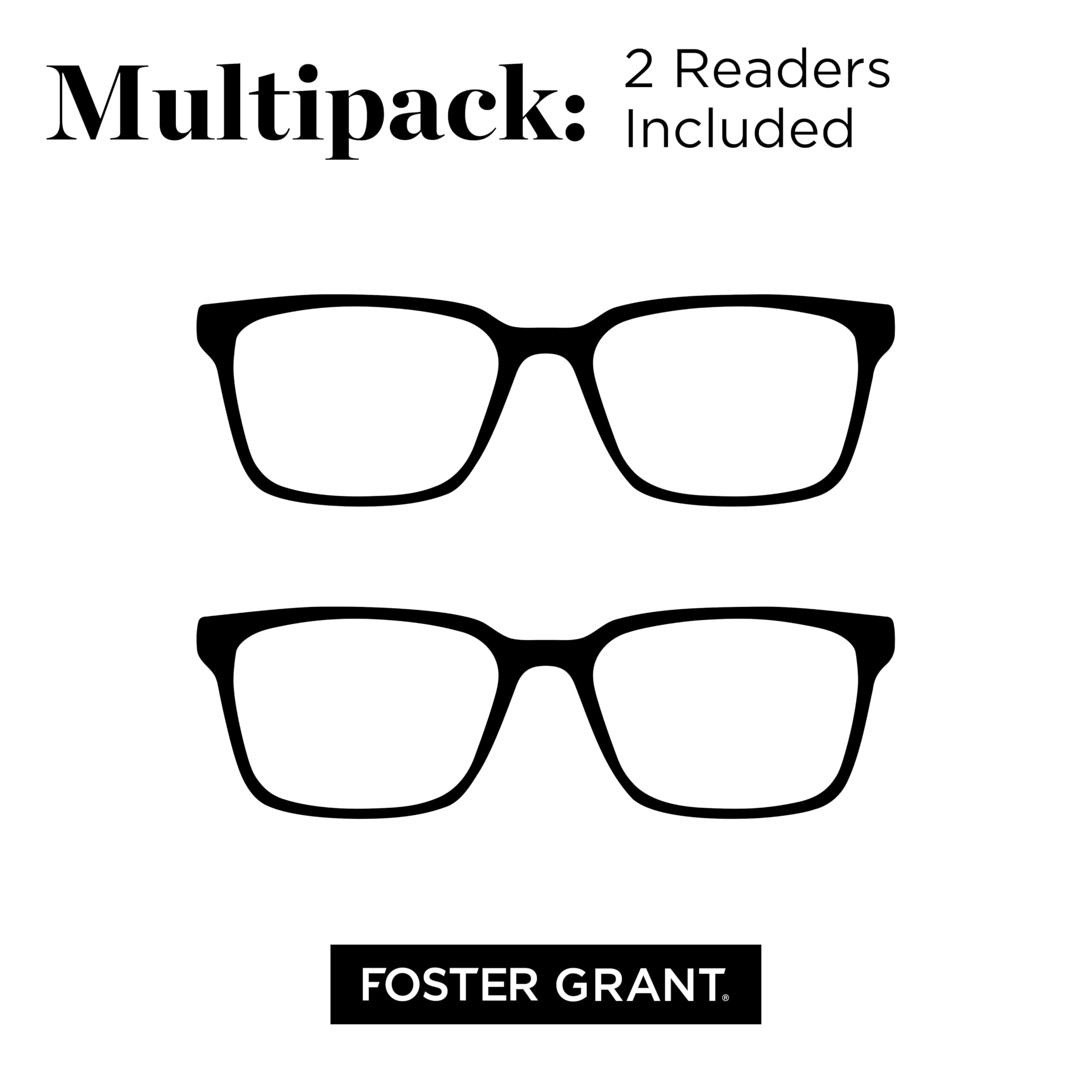 Foster Grant gafas en uso leyendo smartphone, mejora la legibilidad
