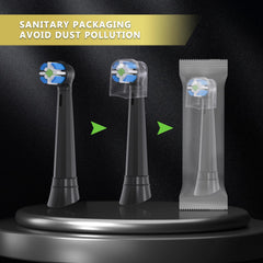 FOTWALGOLF cabezal montado en un mango Oral-B iO demostrando compatibilidad