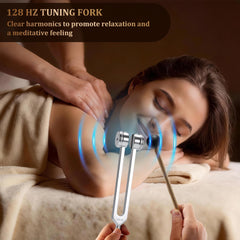 FQMQIVY diapasones guardados en estuche vegano, protección portátil y orden