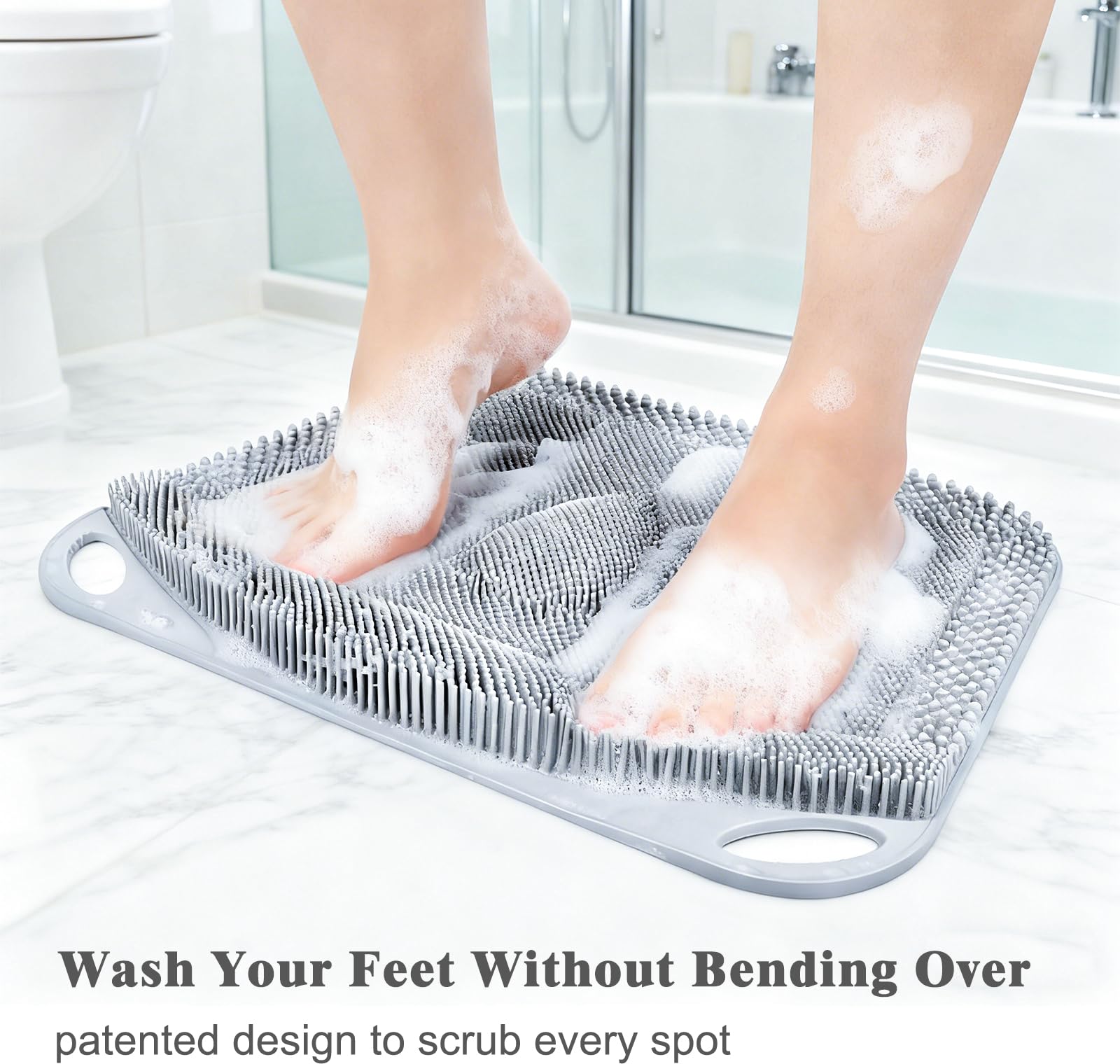 FREATECH detalle de cerdas y nódulos para exfoliar eficazmente