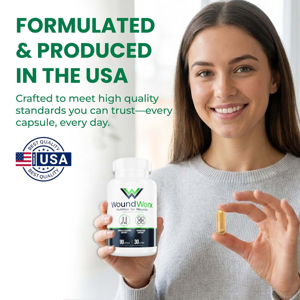 Free Life Labs empaque con sello GMP que transmite control de calidad