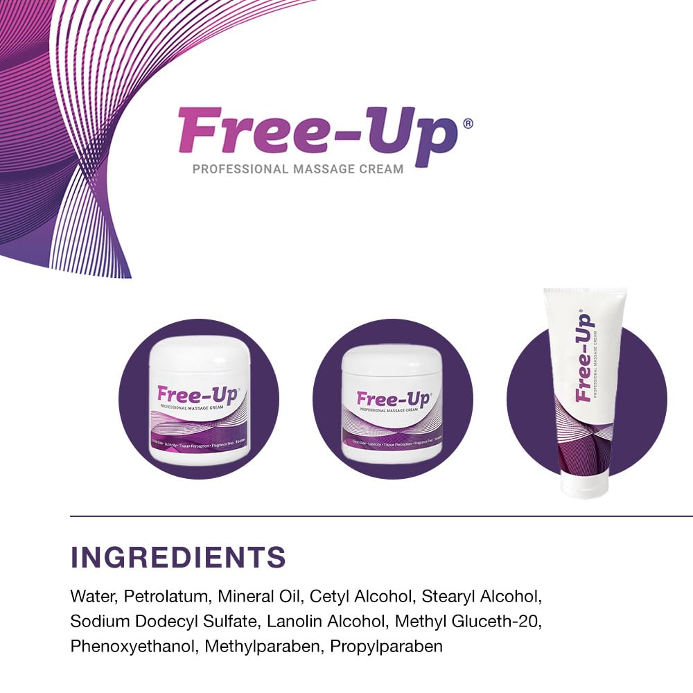 Free‑Up aplicado en hombro durante masaje, mejora maniobras terapéuticas