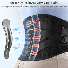 FREETOO detalle del panel lumbar que aporta soporte ergonómico