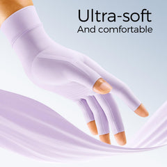 FREETOO guantes en uso tecleando manteniendo destreza y agarre