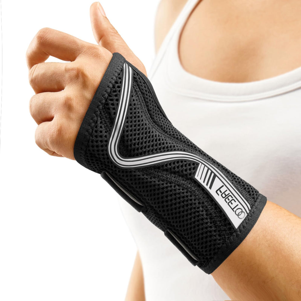 FREETOO vista frontal del soporte mostrando fijación y ajuste cómodo