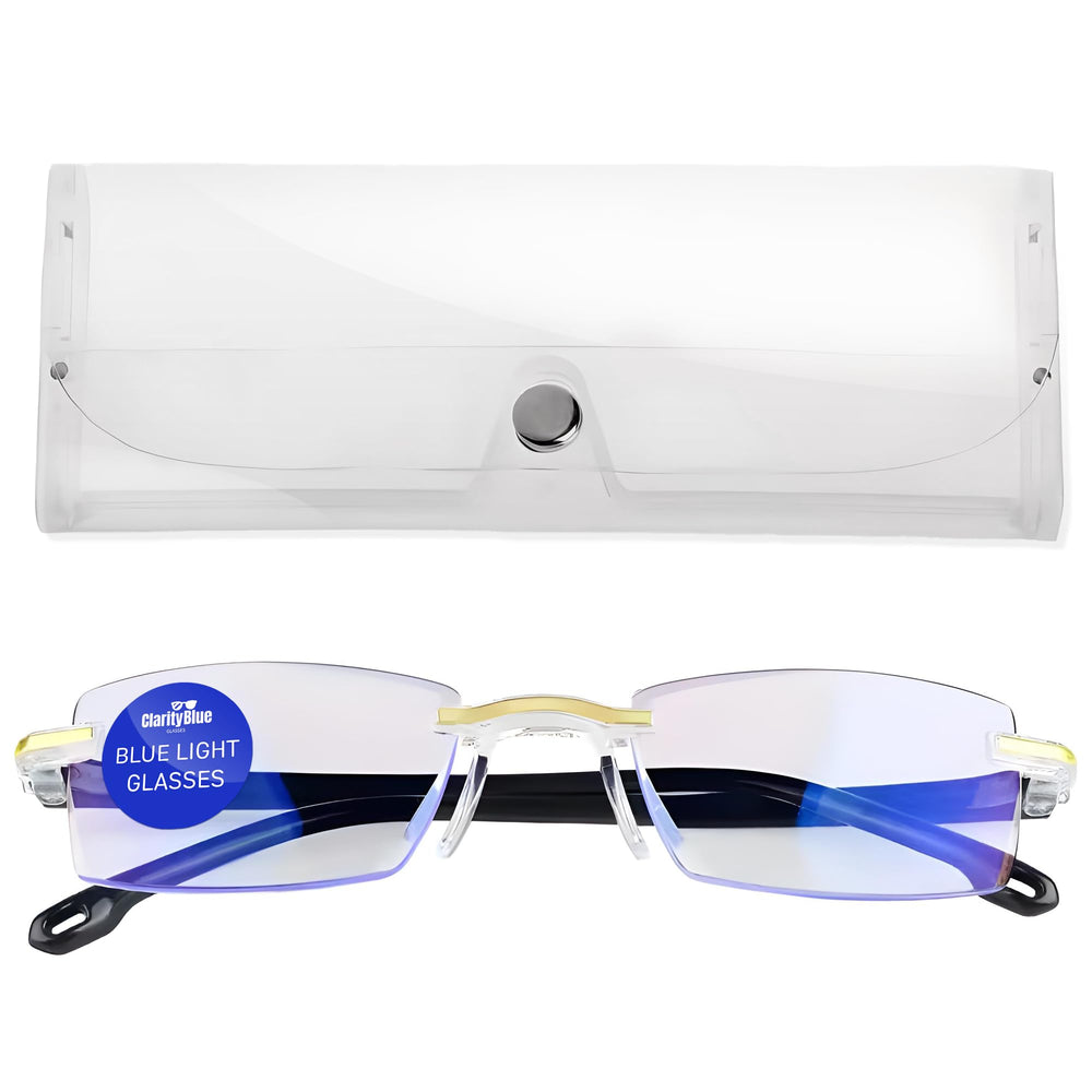 FREEZE2TRIM Clarity Blue vista frontal mostrando diseño ligero y profesional