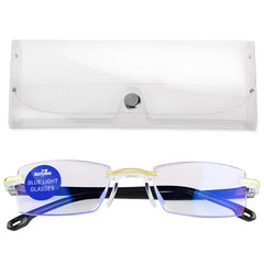 FREEZE2TRIM Clarity Blue vista frontal mostrando diseño ligero y profesional
