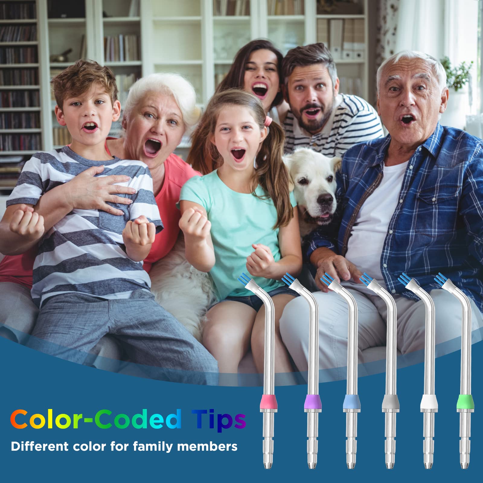 FreFeel comparación de tamaño junto a un cepillo para mostrar escala y compatibilidad