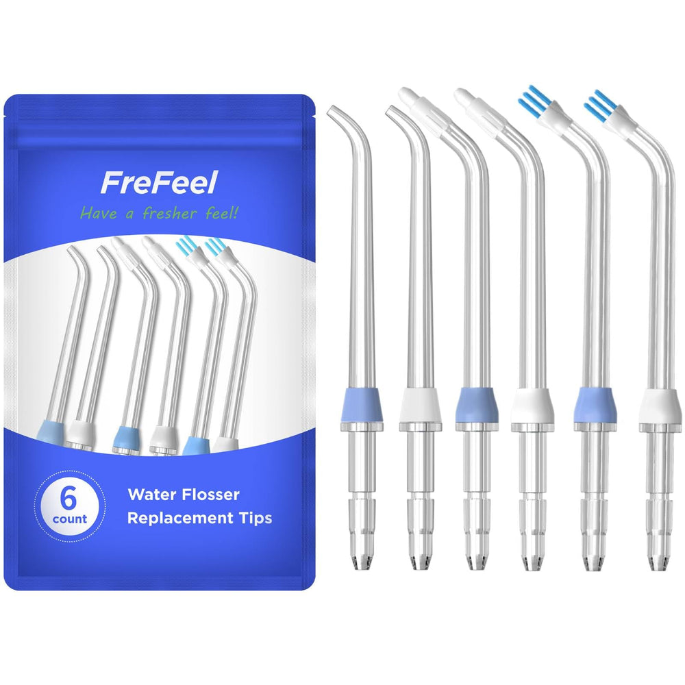 FreFeel vista frontal del pack de 6 puntas, reemplazo rápido