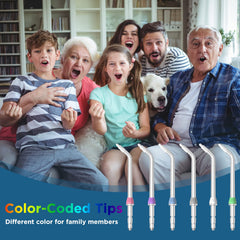 Punta FreFeel en uso alrededor de brackets, limpieza dirigida