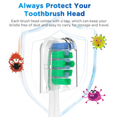 FreFeel tapa protectora que mantiene cerdas limpias y lista para viaje
