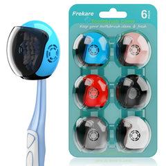Frekare caja frontal con seis fundas casco coloridas, organización instantánea