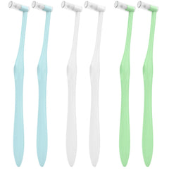 Fremouth cepillo end tuft frontal mostrando cabeza compacta y precisión