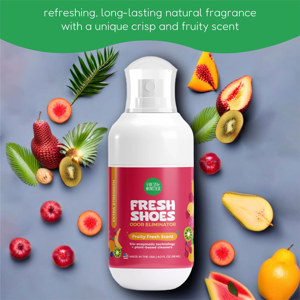 Fresh Monster ambiente familiar con niños activos que mantiene zapatos frescos