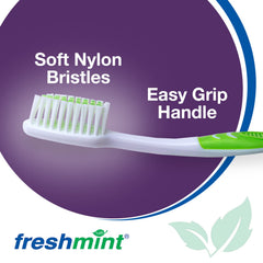 FRESHMINT comparación de tamaño para almacenamiento y viaje