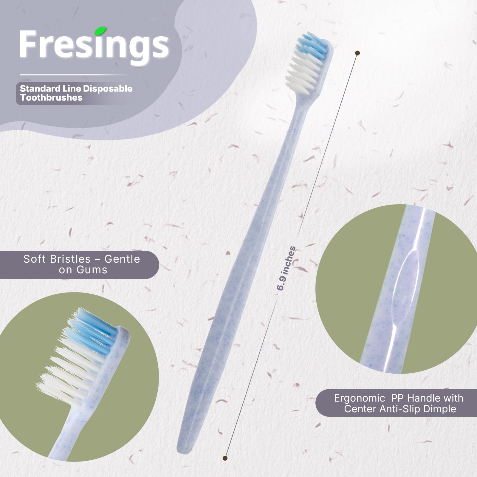 Fresings mango PP más grueso que brinda mejor agarre y control
