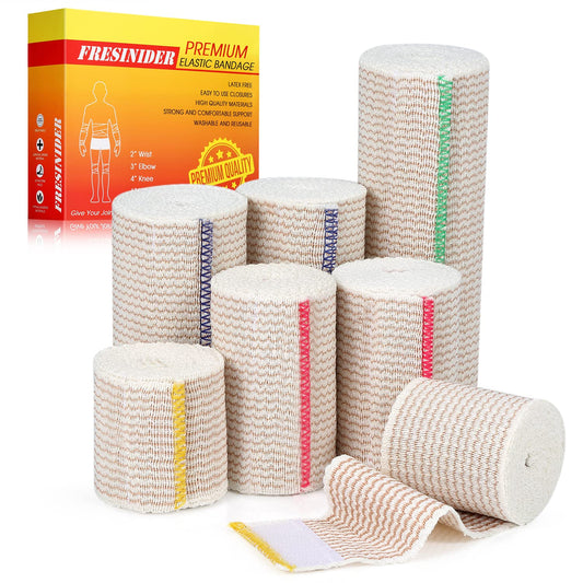 FRESINIDER pack frontal mostrando las siete vendas para soporte versátil