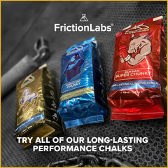 Friction Labs en entrenamiento vida real protegiendo dedos durante práctica intensa
