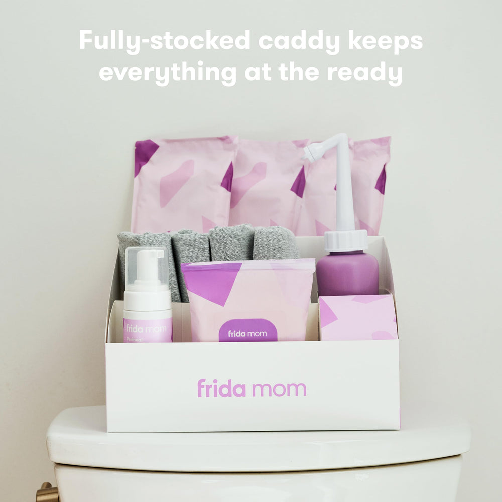 Frida Mom caddy organizador con todos los elementos, orden práctico