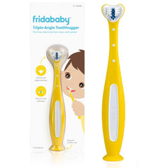 Frida Toothhugger frente del empaque mostrando diseño y color amarillo beneficioso para identificación rápida