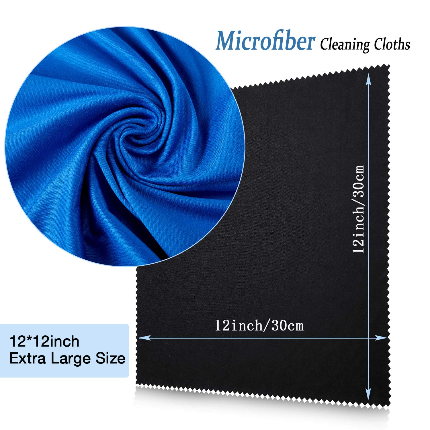 Frienda textura de microfibra en primer plano, limpieza sin rayas