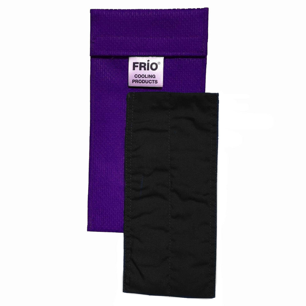 FRIO funda frente del empaque mostrando portátil y seguro