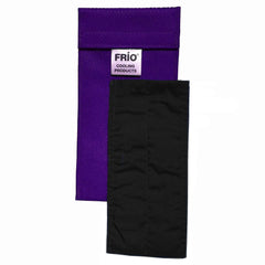 FRIO funda frente del empaque mostrando portátil y seguro