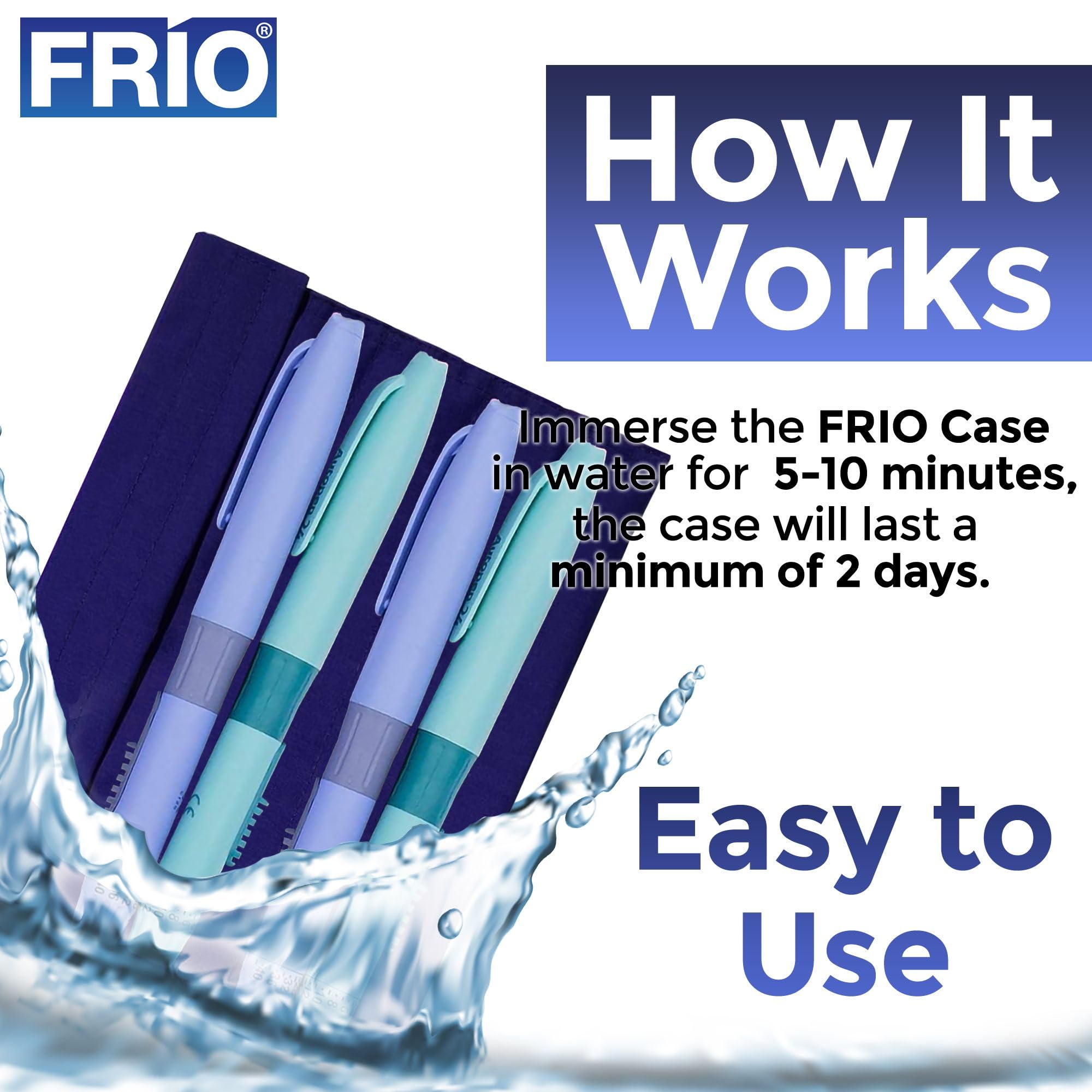 FRIO textura absorbente que activa enfriamiento por evaporación