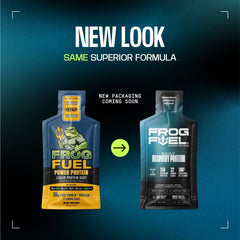 Frog Fuel en escena de vida activa mostrando conveniencia y energía