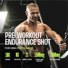 Frog Fuel shot de proteína comparado con moneda para referencia de tamaño