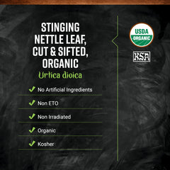 Frontier Co-op infusión de ortiga en taza, sabor herbáceo reconfortante
