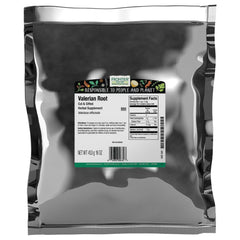 Frontier Co-op: empaque frontal de raíz de valeriana de 16 oz, práctico y listo para usar